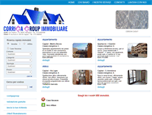 Tablet Screenshot of corrigaimmobiliare.it